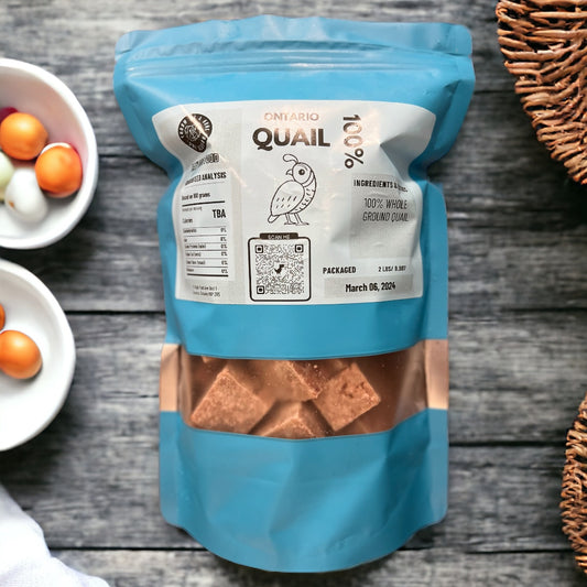 Ontario Whole Quail Ground 2lb