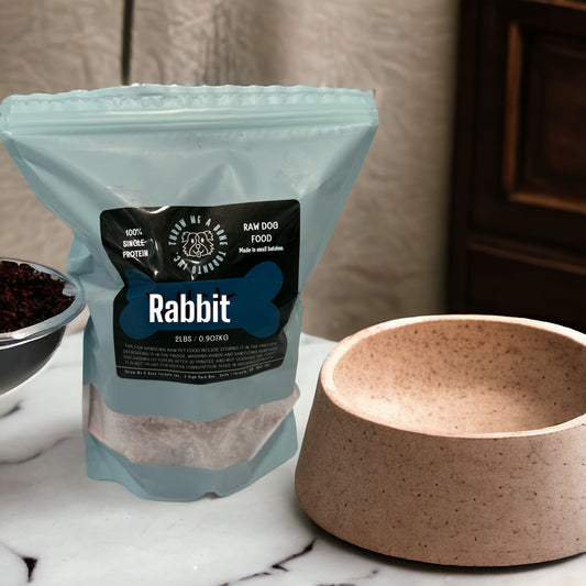 Ontario Pastured Raised Whole Ground Rabbit 2lbs